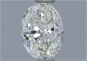 Diamante Natural 0.51 quilates, Ovalado , Color J, claridad VVS1 y certificado GIA