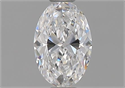 Diamante Natural 0.51 quilates, Ovalado , Color E, claridad VVS1 y certificado GIA
