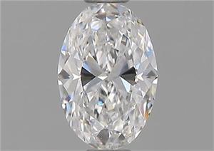 Foto Diamante Natural 0.51 quilates, Ovalado , Color E, claridad VVS1 y certificado GIA de