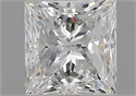Diamante Natural 1.71 quilates, Princesa , Color E, claridad VS1 y certificado GIA