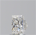 Natural Diamond 1.70 Carats, Princess with  Cut, F Color, SI1 Clarity and Certified by GIA
