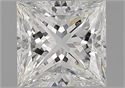 Natural Diamond 1.57 Carats, Princess with  Cut, H Color, VS2 Clarity and Certified by GIA