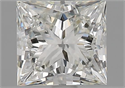 Natural Diamond 1.60 Carats, Princess with  Cut, H Color, VS1 Clarity and Certified by GIA