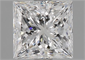 Diamante Natural 1.54 quilates, Princesa , Color F, claridad SI1 y certificado GIA