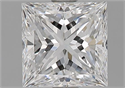 Diamante Natural 1.50 quilates, Princesa , Color E, claridad VS1 y certificado GIA