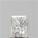 Natural Diamond 1.53 Carats, Princess with  Cut, I Color, VVS2 Clarity and Certified by GIA