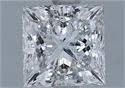 Diamante Natural 1.52 quilates, Princesa , Color F, claridad I1 y certificado GIA