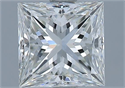Natural Diamond 1.51 Carats, Princess with  Cut, I Color, VVS1 Clarity and Certified by GIA