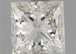 Foto Diamante Natural 1.09 quilates, Princesa , Color J, claridad I2 y certificado GIA de