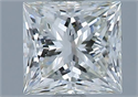 Diamante Natural 1.10 quilates, Princesa , Color J, claridad VVS2 y certificado GIA