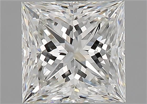 Picture of Natural Diamond 1.50 Carats, Princess with  Cut, G Color, SI1 Clarity and Certified by GIA