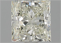 Diamante Natural 1.05 quilates, Princesa , Color K, claridad VVS1 y certificado GIA