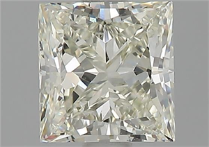 Foto Diamante Natural 1.05 quilates, Princesa , Color K, claridad VVS1 y certificado GIA de