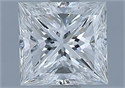 Natural Diamond 1.02 Carats, Princess with  Cut, G Color, VS1 Clarity and Certified by GIA