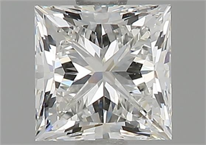 Picture of Natural Diamond 1.00 Carats, Princess with  Cut, G Color, VS1 Clarity and Certified by GIA