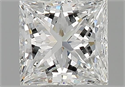 Diamante Natural 1.00 quilates, Princesa , Color G, claridad SI1 y certificado GIA