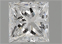 Diamante Natural 0.90 quilates, Princesa , Color D, claridad SI1 y certificado GIA