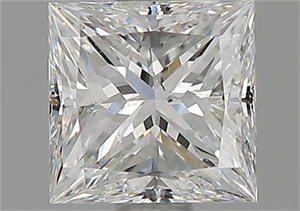 Foto Diamante Natural 0.90 quilates, Princesa , Color G, claridad SI1 y certificado GIA de