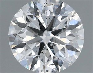 Foto Diamante Natural 0.50 quilates, Redondo , Color E, claridad SI2 y certificado IGI de