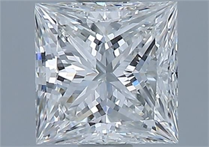 Foto Diamante Natural 0.80 quilates, Princesa , Color G, claridad VVS1 y certificado GIA de
