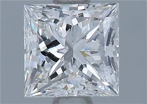 Foto Diamante Natural 0.81 quilates, Princesa , Color G, claridad VVS1 y certificado GIA de