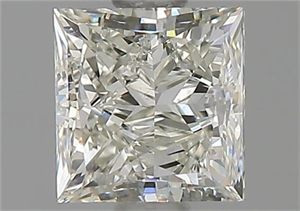 Foto Diamante Natural 0.90 quilates, Princesa , Color J, claridad SI1 y certificado GIA de