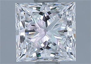 Foto Diamante Natural 0.80 quilates, Princesa , Color E, claridad VS1 y certificado GIA de