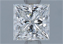 Diamante Natural 0.74 quilates, Princesa , Color G, claridad VS1 y certificado GIA