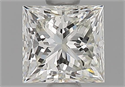 Diamante Natural 0.72 quilates, Princesa , Color J, claridad VS2 y certificado GIA