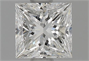 Diamante Natural 0.72 quilates, Princesa , Color F, claridad VS2 y certificado GIA