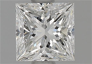 Foto Diamante Natural 0.72 quilates, Princesa , Color F, claridad VS2 y certificado GIA de