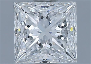 Foto Diamante Natural 0.78 quilates, Princesa , Color G, claridad VS1 y certificado GIA de