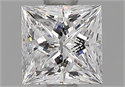 Diamante Natural 0.72 quilates, Princesa , Color F, claridad IF y certificado GIA
