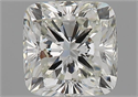 Natural Diamond 1.53 Carats, Cushion with  Cut, I Color, VS2 Clarity and Certified by GIA
