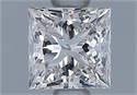 Diamante Natural 0.62 quilates, Princesa , Color I, claridad VS2 y certificado GIA