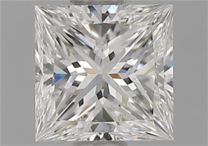 Picture of Natural Diamond 0.70 Carats, Princess with  Cut, G Color, VVS1 Clarity and Certified by GIA