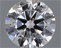 Natural Diamond 0.51 Carats, Round with Excellent Cut, E Color, I1 Clarity and Certified by IGI