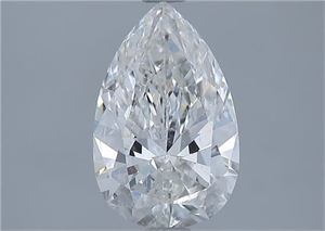 Foto Diamante Natural 1.65 quilates, De pera , Color G, claridad SI2 y certificado GIA de