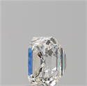 Natural Diamond 2.01 Carats, Asscher with  Cut, H Color, VVS1 Clarity and Certified by GIA