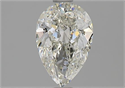 Natural Diamond 1.01 Carats, Pear with  Cut, I Color, SI1 Clarity and Certified by GIA