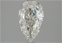 Natural Diamond 1.02 Carats, Pear with  Cut, J Color, VVS1 Clarity and Certified by GIA