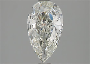 Picture of Natural Diamond 1.02 Carats, Pear with  Cut, J Color, VVS1 Clarity and Certified by GIA