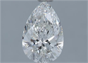 Natural Diamond 1.02 Carats, Pear with  Cut, H Color, SI2 Clarity and Certified by GIA