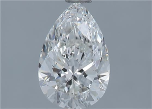 Picture of Natural Diamond 1.02 Carats, Pear with  Cut, H Color, SI2 Clarity and Certified by GIA