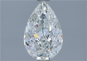 Foto Diamante Natural 1.05 quilates, De pera , Color I, claridad IF y certificado GIA de