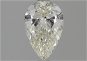 Natural Diamond 0.90 Carats, Pear with  Cut, J Color, SI2 Clarity and Certified by GIA