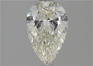Picture of Natural Diamond 0.90 Carats, Pear with  Cut, J Color, SI2 Clarity and Certified by GIA