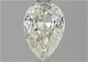 Natural Diamond 1.01 Carats, Pear with  Cut, K Color, SI1 Clarity and Certified by GIA