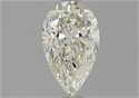 Natural Diamond 0.85 Carats, Pear with  Cut, L Color, VVS1 Clarity and Certified by GIA
