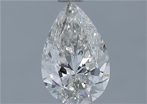 Picture of Natural Diamond 1.01 Carats, Pear with  Cut, I Color, I1 Clarity and Certified by GIA